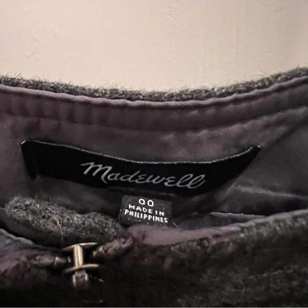 Madewell Fireside Wool Blend‎ Skirt NWT